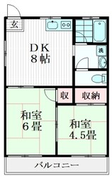 カサベルデの物件間取画像